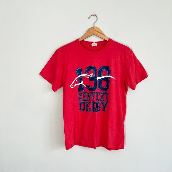 🐎 Kentucky Derby T-Shirt Size Large - Picture 1 of 8
